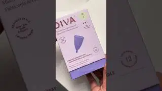 Diva Cup🩸 #shorts #menstrualcup #relatable #periods #vlog