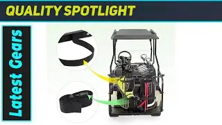 10L0L No Drilling Golf Cart Bag Holder: The Ultimate Secure Upgrade!