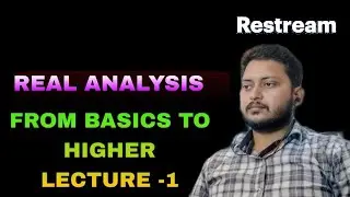 Sequence and Series of Real Numbers | Complete Concepts & Examples | Real Analysis Lecture