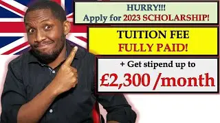 UK SCHOLARSHIPS for INTERNATIONAL STUDENTS 2023 | Commonwealth Scholarships