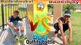 Badkidmykel vs badkidjay (outfits battle) must watch