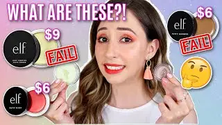 Putty MESS? Обзор нового праймера, бронзера и румян Elf Cosmetics Acne Fighting Putty + тест на стойкость