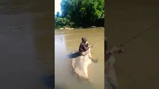 mancing di sungai jujuhan