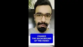 Change the background of the video with unscreen.com 🔥 #shorts