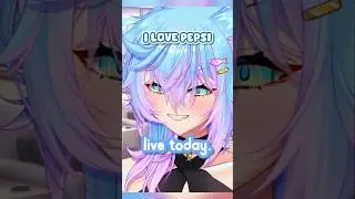 Я ОБОЖАЮ ПЕПСИ!!! #vtuber #shorts #youtube #envtuber #twitch #fyp #anime