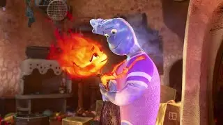 Elemental - Wade and Ember kiss scene
