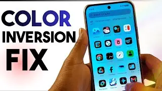 Как исправить инверсию цветов на Infinix Hot 60 Pro | Решение проблемы с цветом экрана