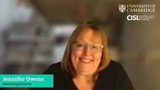Sustainable Marketing: Alumna Testimonial, Jen Owens