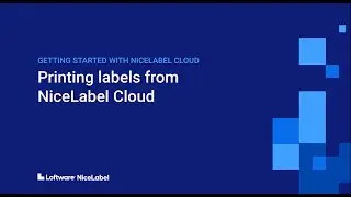 Печать этикеток из NiceLabel Cloud