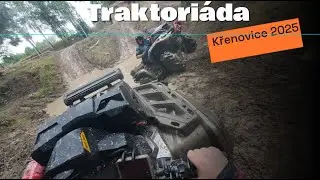 Traktoriáda Křenovice 2025 Can-Am Outlander 1000, XMR, Polaris Scrambler 1000, Yamaha Grizzly 700