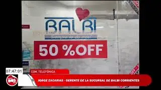 30/05/2024 #DESAYUNO Trabajo en Corrientes: Balbi buscará nuevos  empleados tras la refacción