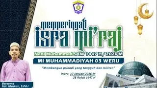 Ngaji bareng dalam rangka Isro' Mi'roj Nabi Muhammad SAW 1447 H / 2026 M
