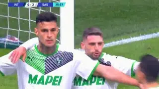 Gianluca Scamacca vs Inter Milan