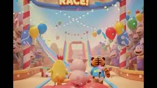 Animal Game Show Fun: Who Will Win the Big Race?
