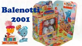Киндер сюрприз Баленотти 2001 ГОДА!/ Rare Kinder Surprise Balenotti /Unboxing