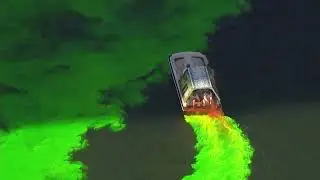 How the Chicago River is dyed green for St. Patrick's Day