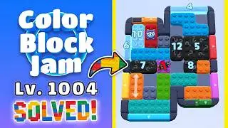 Color Block Jam Уровень 1003 (1004) | Все головоломки решены! 🎯