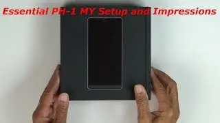Essential Ph 1 Setup and Impressions