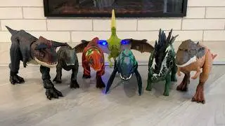 Обзор коллекции игрушек-динозавров Jurassic World Rebirth SURVIVAL TOY Dinosaur COLLECTION DREX D...