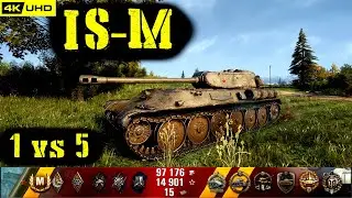 World of Tanks IS-M Replay - 9 Kills 6.8K DMG(Patch 1.5.0)