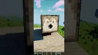 Flaming Gun in Minecraft