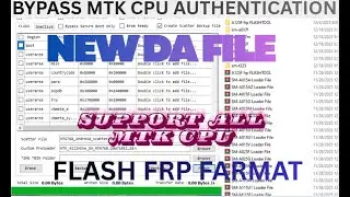 MTK auth bypass tool l Android V15  disable DA file or auth  Mediatek Format Flash All Chipset 2026