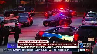 Detective Sean Suiter killed himself, IRB panel concludes
