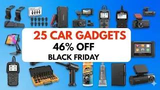 25 INSANE Car & Automotive Black Friday Deals 2025 (Up to 70% OFF) Dash Cams, Tools & More!