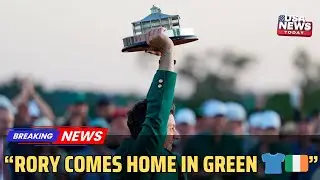 Rory McIlroy Brings the Green Jacket to Royal Portrush 🇮🇪। USA NEWS TODAY