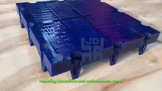 Polyurethane screen panels deliver accurate separation under continuous vibration.