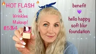 ГОРЯЧИЙ МАНИКЮР И МОРЩИНЫ! #54 - тональная основа Benefit Hello Happy Soft Blur - BentlyK