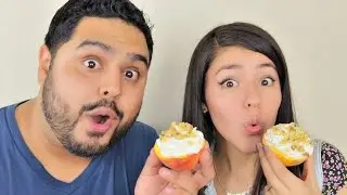 COCINANDO CON EL GUZII DURAZNOS CON CREMA | MUSAS