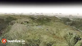 Bushfire.io V3 - Pro with 3D Wind and Terrain