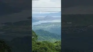 Taal Volcano View😍 #taalvolcanoupdate #overlookingview #taalview #travelvlog