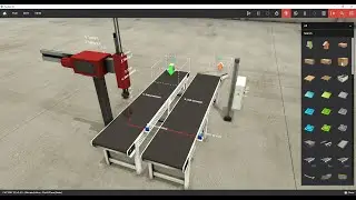 Factory IO - Flow Diagram &ldquo;Two Axis Pick & Place&rdquo;