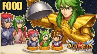 Saint Seiya Legend of justice :  Quels personnages food ?