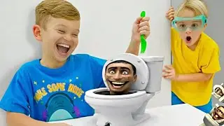 Chris&rsquo;s Magic Stick Causes Chaos with Skibidi Toilet &ndash; Funny Logo Effects & Logo Transformations!