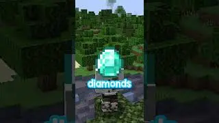 Minecraft, But I Can't Touch Diamonds... #shorts