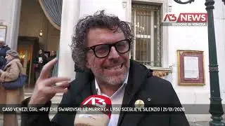 CASO VENEZI, CGIL: &laquo;PIU' CHE SWAROVSKI, LE MURRINE&raquo;. L'RSU SCEGLIE IL SILENZIO | 21/01/2026