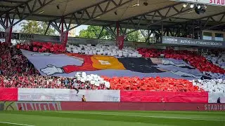 Choreo Union Berlin Fans gegen Stuttgart | FC Union - VFB Stuttgart