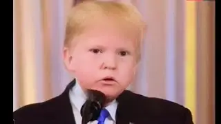 Angry BABY Trump clashed with CNN reporters? | 