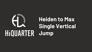 Heiden to Max Single Vertical Jump