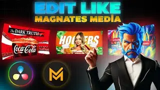 How to make Magnetes Media Style Edits with DaVinci Resolve