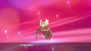 pokemon shield evolving hoothoot