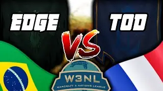WARCRAFT 3 REFORGED: EdgE (Mortos-Vivos) vs. ToD (Humanos) | BRASIL VS FRAN&Ccedil;A NATIONS J1