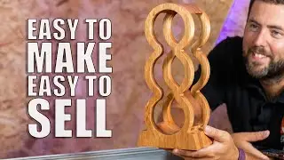 Great woodworking project that sells! Wine Bottle Holder - Makes a beautiful unique gift