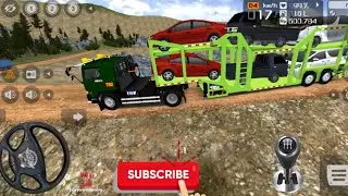 💥IMPOSSIBLE CARS TRANSPORT 🛑 GIANT Offroad Truck vs. The Most EXTREME BUSSID Challenge🚦
