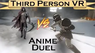 Third Person VR Anime Boss fight
