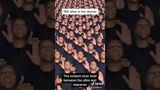 Choir beef Ep01. Sopranos vrs Altos. Tenors instigating. (Church comedy) | song by Kanye West