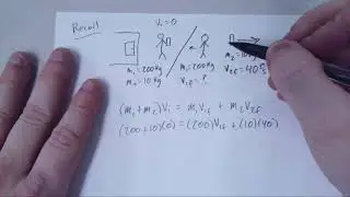 Mr. Dahlstrom's Pre-AP Physics - Recoil/Explosion Example (Notes)